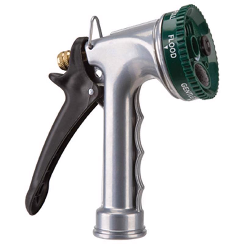 HomePlus 5 Pattern Adjustable Multi-Pattern Metal Hose Nozzle, Pack of 10