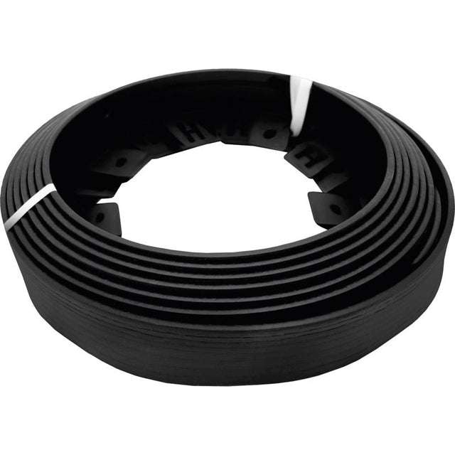 Master Mark 25 ft. L X 3.2 in. H Plastic Black Coiled Edging