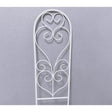 Living Accents 24 in. H White Steel Trellis