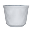 L&G 9.33 in. H X 12 in. W X 12 in. D X 12 in. D Polyresin Finola Planter White