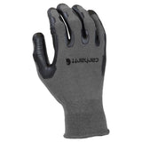 Carhartt Men's Indoor/Outdoor Grip Gloves Gray L 1 pair