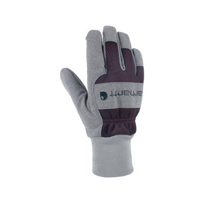 Carhartt Women's Indoor/Outdoor Work Gloves Green/Yellow M 1 each