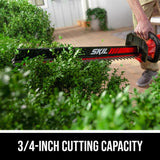 SKIL PWR CORE 40 HT2400C-11 24 in. 40 V Battery Hedge Trimmer Kit (Battery & Charger)