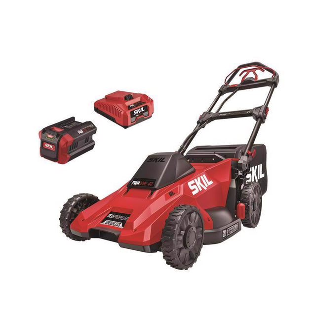SKIL PWR CORE 40 SM4910C-11 20 in. 40 V Battery Self-Propelled Lawn Mower Kit (Battery & Charger)