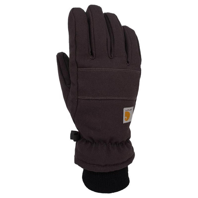 Carhartt M Cotton Duck/Synthetic Leather Black Cold Weather Gloves