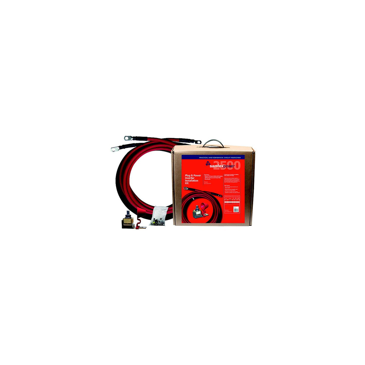 SamlexPower DC-2500-KIT 300A Fuse Inverter Installation Kit