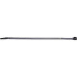 Gardner Bender 47-115UVB Cable Tie, 4 in Max Bundle Dia, Nylon, Black, 15 in L, 4/BAG