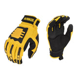 DeWalt Unisex Indoor/Outdoor Mechanic Mechanic's Glove Black/Yellow M 1 pair