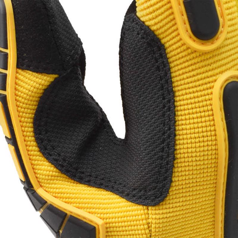 DeWalt Unisex Indoor/Outdoor MECHANIC Mechanic's Glove Black/Yellow XL 1 pair