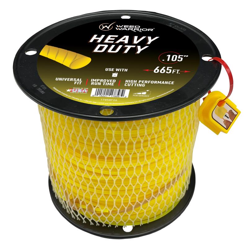 Weed Warrior .105 in. D X 665 ft. L Trimmer Line