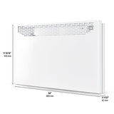 Uniwatt UHC Series UHC2002WCW Quiet Converter, 240 V, White