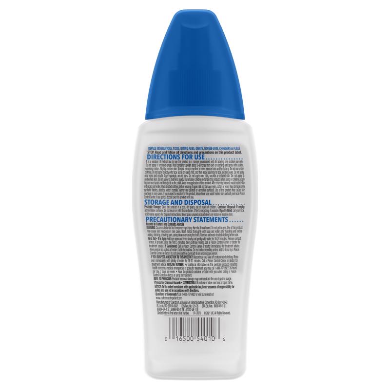 Cutter Skinsations Insect Repellent Liquid For Mosquitoes/Other Flying Insects 6 oz, Pack of 12
