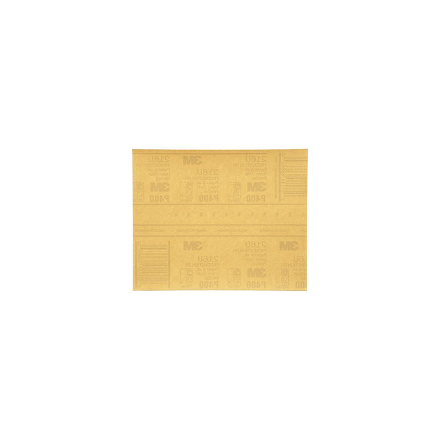 3M 02539 9x11 Resinite Fre-Cut Gold Sheet P400A