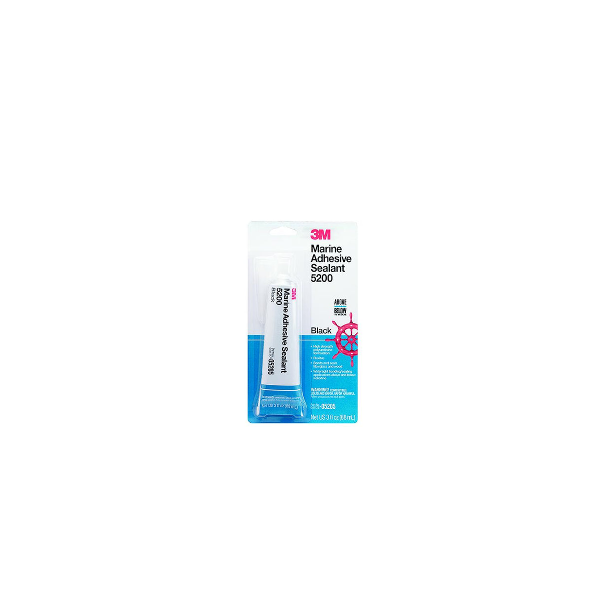 5200 Sealant Black 3 oz.