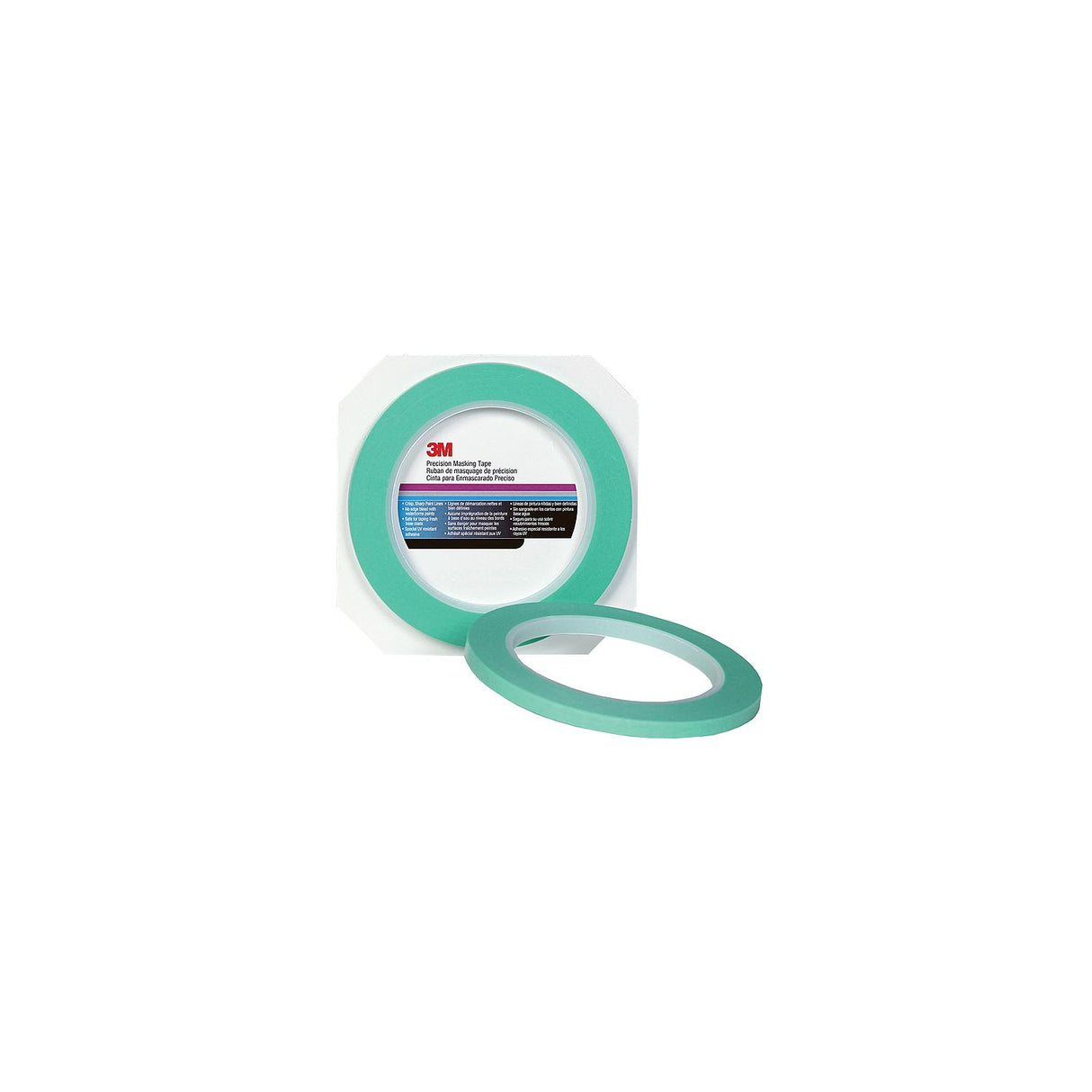 Precision Masking Tape, 1/4" x 60 Yards