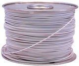 CCI 55671423 Primary Wire, 12 AWG Wire, 1-Conductor, 60 VDC, Copper Conductor, White Sheath, 100 ft L, Pack of 2