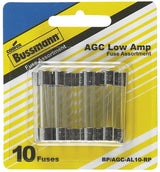 Bussmann BP/AGC-AL10-RP Fuse Kit, Blade Fuse, Includes (1) AGC-4, (2) AGC-1, AGC-2, AGC-3, AGC-5 Fuses, AGC-6 Fuses