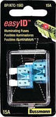 Bussmann BP/ATC-15ID Automotive Fuse, Blade Fuse, 32 VDC, Blue