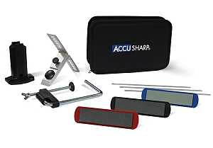 Accusharp 060C Knife Sharpening Kit, Coarse, Aluminum Oxide Abrasive