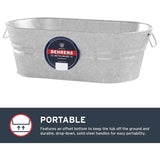 Behrens 4 gal Steel Tub Oval