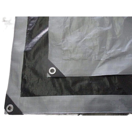 Ace 20 ft. W X 30 ft. L Heavy Duty Polyethylene Tarp Black/Silver, Pack of 2