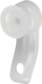 Kenney KN1865 Traverse Rod Carrier, Plastic Carrier, Plastic, White