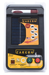 Zareba ESP5M-Z Solar Low-Impedance Charger, 0.1 J Output Energy, 8.6 kV Output, Lead-Acid Battery, 5 mile Fence Distance