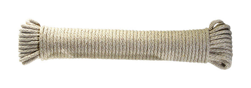 Ace 3/16 in. D X 50 ft. L Natural Braided Cotton Cord