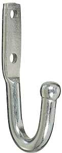 National Hardware MP2052BC Series N220-533 Tarp and Rope Hook, 260 lb Working Load, Steel, Zinc-Plated