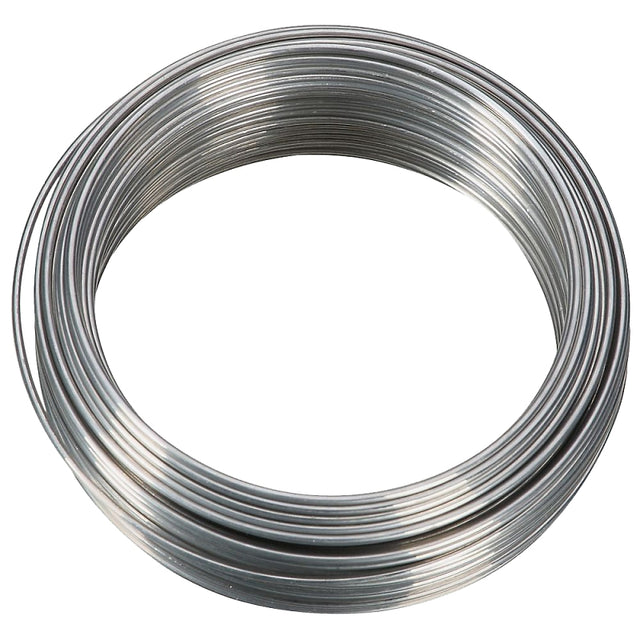 National Hardware V2566 Series N264-697 Wire, 0.0475 in Dia, 50 ft L, Aluminum, 30 lb, 18 ga Gauge