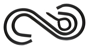 National Hardware N275-149 Extension Hook Kit, 3-1/2 in L, Steel, Black