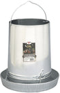 Little Giant 914043 Poultry Feeder, 30 lb Capacity, 1-Compartment, Rolled Edge, Steel, Galvanized, Hanging Mounting