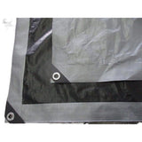 Ace 10 ft. W X 12 ft. L Heavy Duty Polyethylene Tarp Black/Silver