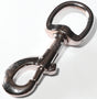 Baron 225M-1/2 Swivel Eye Bolt Snap, 110 lb Working Load, Iron, Zinc-Plated