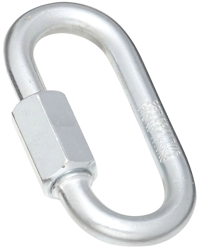 National Hardware 3150BC Series N223-032 Quick Link, 5/16 in Trade, 1760 lb Working Load, Steel, Zinc-Plated