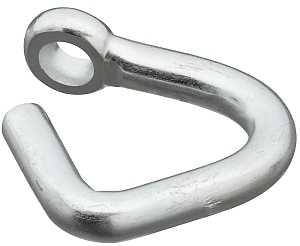 National Hardware 3153BC Series N240-366 Cold Shut, 3/8 in Trade, 2650 lb Working Load, 0.36 in Dia Wire, Steel