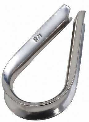National Hardware 4232BC Series N830-305 Rope Thimble, 1 in Dia x 1-13/16 in L Dimensions