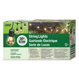 Feit Electric 72041 String Light Set, 130 V, 11 W, 15-Lamp, Incandescent