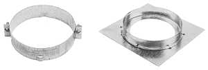 AmeriVent 4FSP Support Plate, For: 4 in Dia Type B Gas Vent