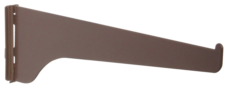Knape & Vogt 180 180 BN 10 Shelf Bracket, 320 lb, 10 in L, Steel, Pack of 10