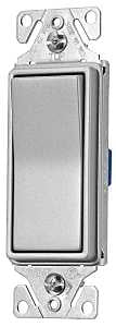 Eaton Wiring Devices 7500 Series 7503SG-K-L Rocker Switch, 15 A, 120/277 V, 3-Way, Pack of 4