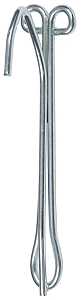 Kenney KN1040 Slip-In Hook, Metal, Silver, Chrome