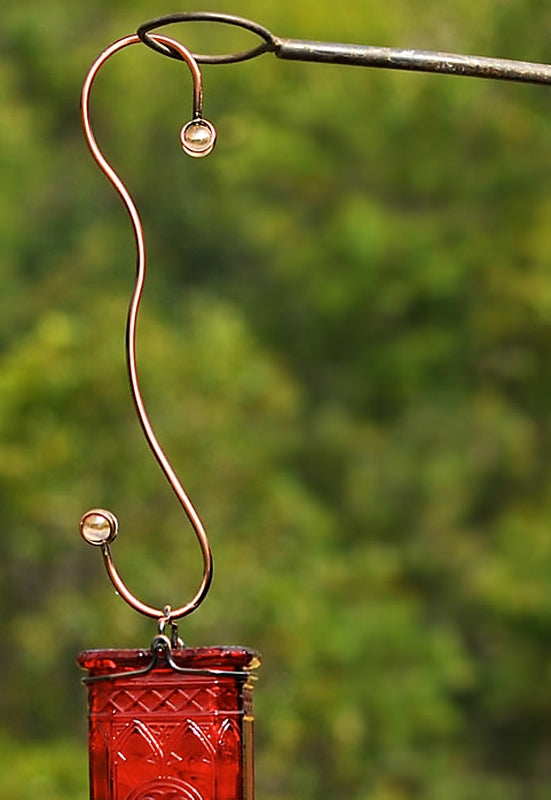 Perky-Pet 85 Hanging Hook, Beaded, Decorative Beaded, Steel, Brushed Copper