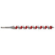 Milwaukee 48-13-6120 Ship Auger Bit, 1-1/8 in Dia, 18 in OAL, Spiral Flute, 7/16 in Dia Shank, Hex Shank