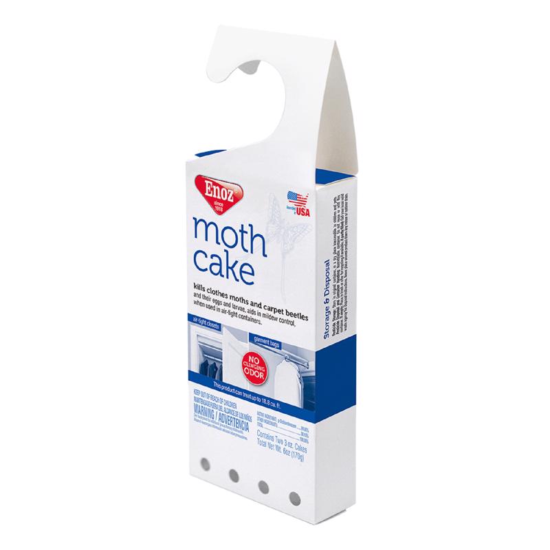 Enoz Moth Cake 6 oz, Pack of 6