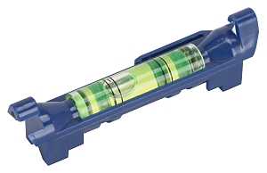 Vulcan LM001 Level Line, 3 in L, 1-Vial, Non-Magnetic, Plastic, Blue