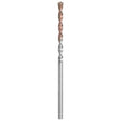 DEWALT DW5219 Drill Bit, 7/8 in Dia, 12 in OAL, Percussion, Premium, 4-Flute, 1/2 in Dia Shank, Round Shank