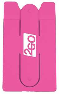 Hy-Ko KC632 Cell Phone Wallet Stand, Silicone, Assorted, For: Mobile Devices, Pack of 5