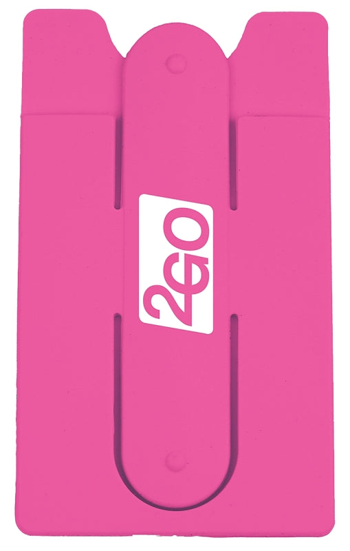 Hy-Ko KC632 Cell Phone Wallet Stand, Silicone, Assorted, For: Mobile Devices, Pack of 5