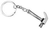 Hy-Ko KH748 Key Chain, Hammer, Split Ring, Pack of 5